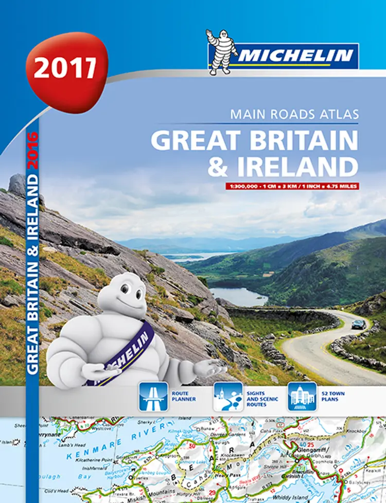 Michelin Tourist & Motoring Atlas Great Britain & Ireland 2017