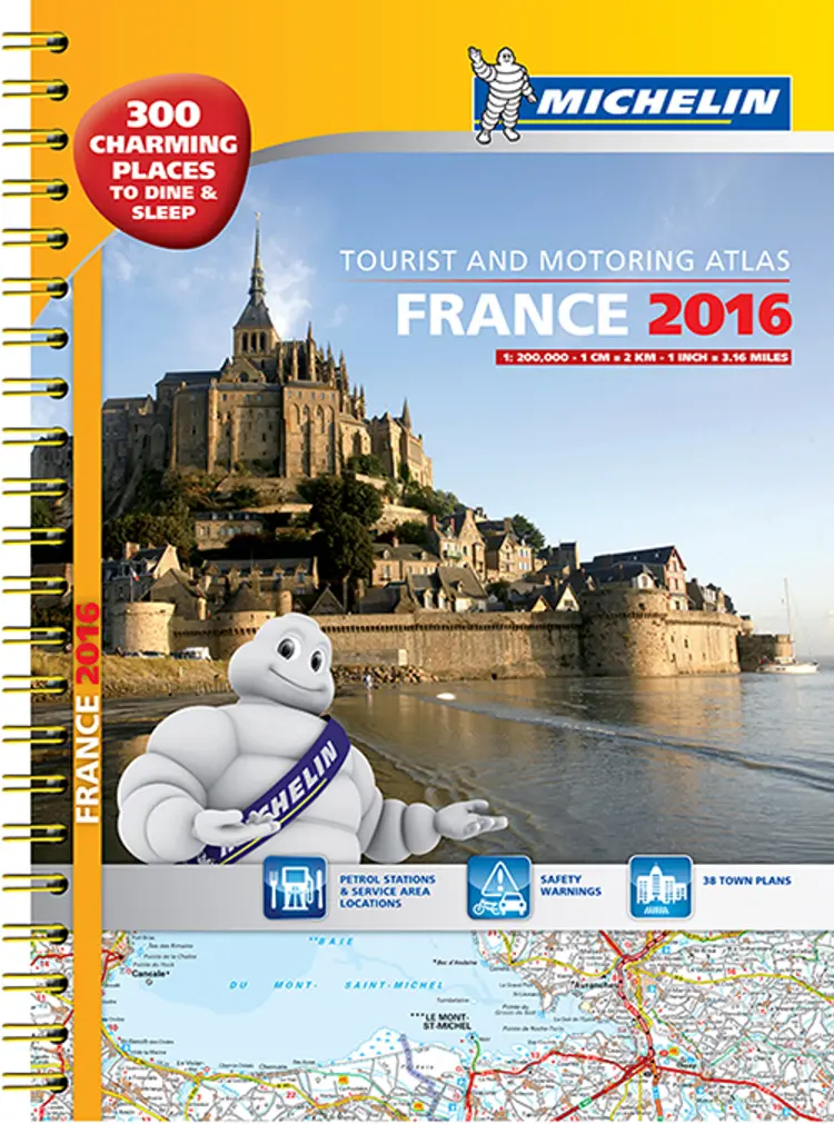 Michelin Tourist & Motoring Atlas France 2016