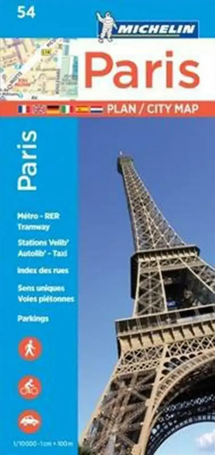 Paris Plan af Michelin