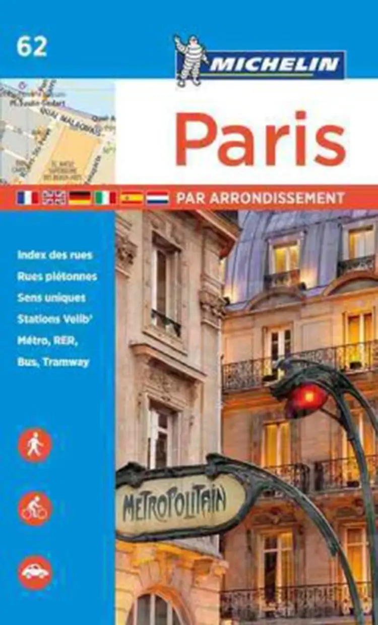 Paris par Arrondissement af Michelin