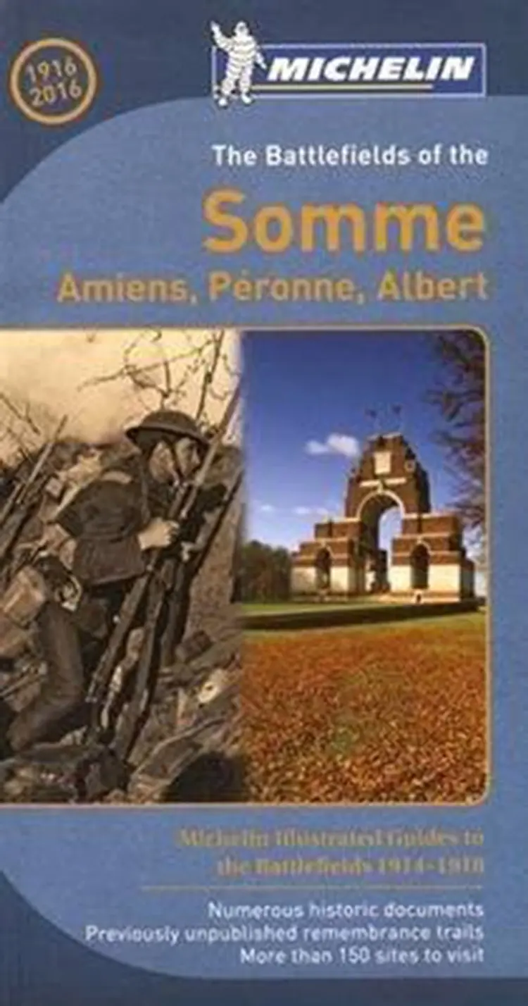 The Battlefields of the Somme: Amiens, Peronne, Albert af Michelin