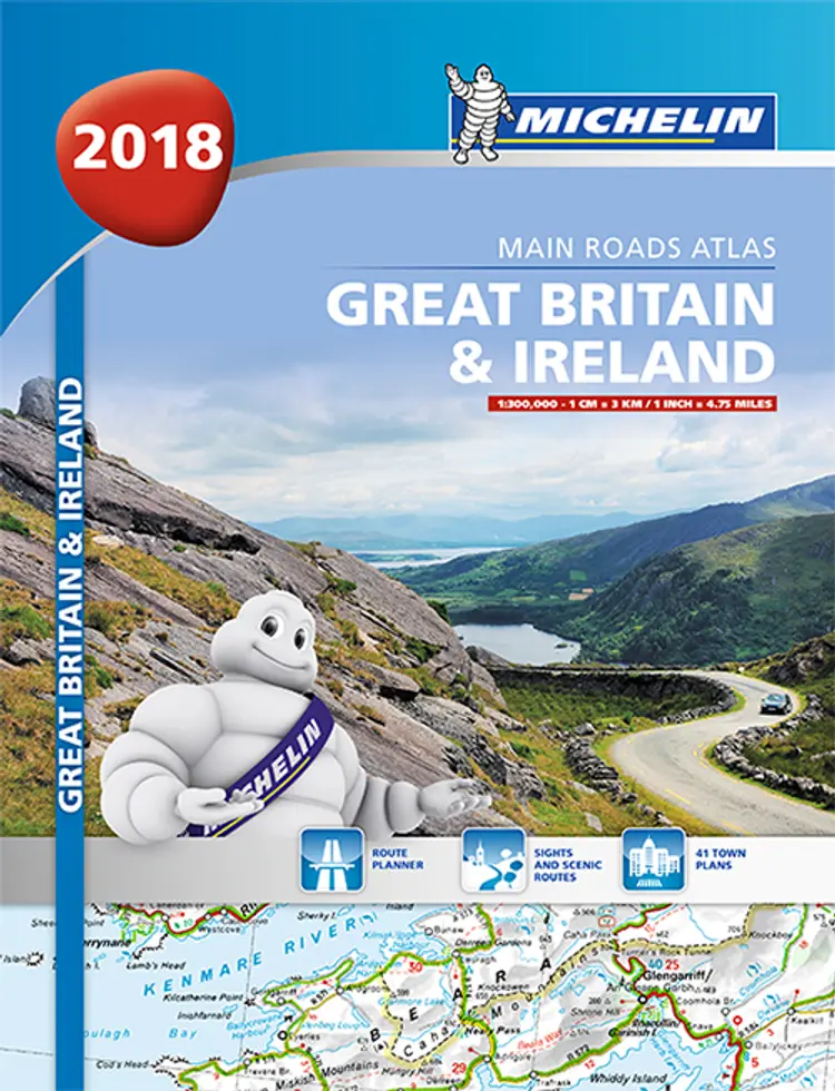 Michelin Tourist & Motoring Atlas Great Britain & Ireland 2018