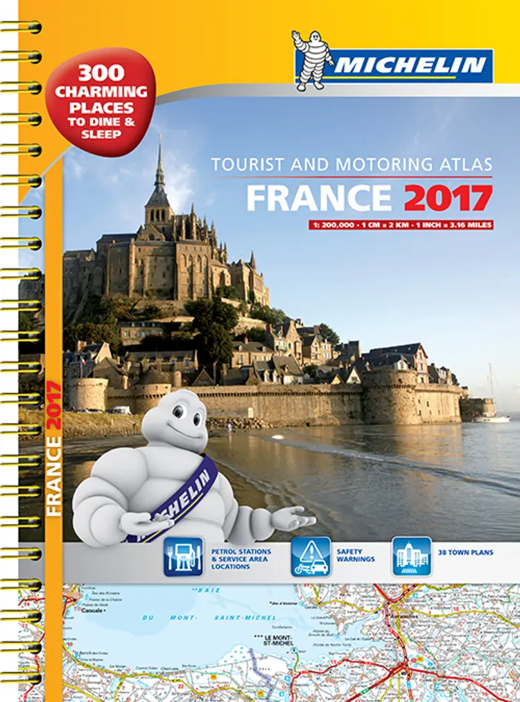 Michelin Tourist & Motoring Atlas France 2017