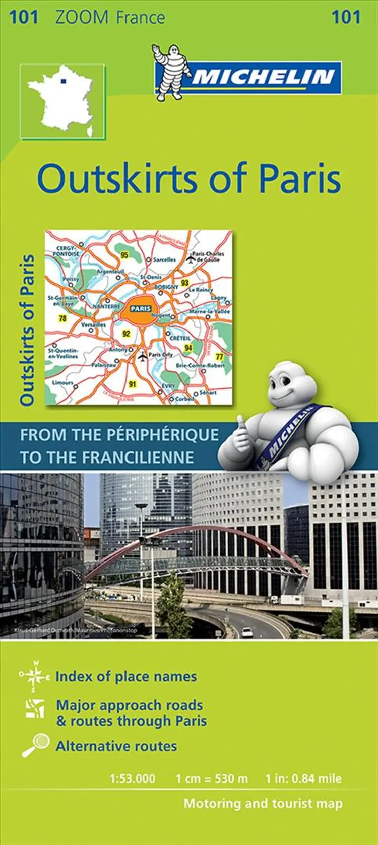 Paris Outskirts af Michelin