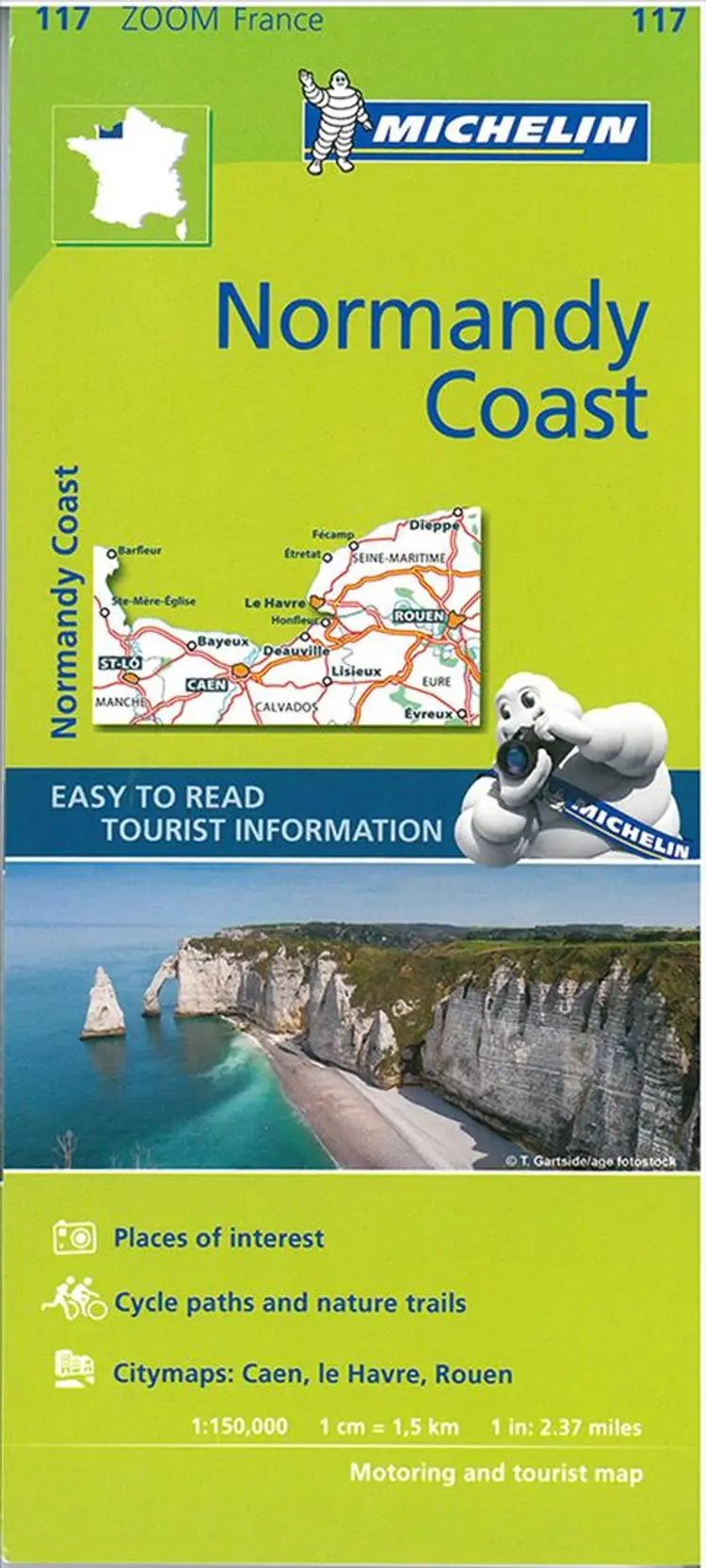 Normandy Coast af Michelin