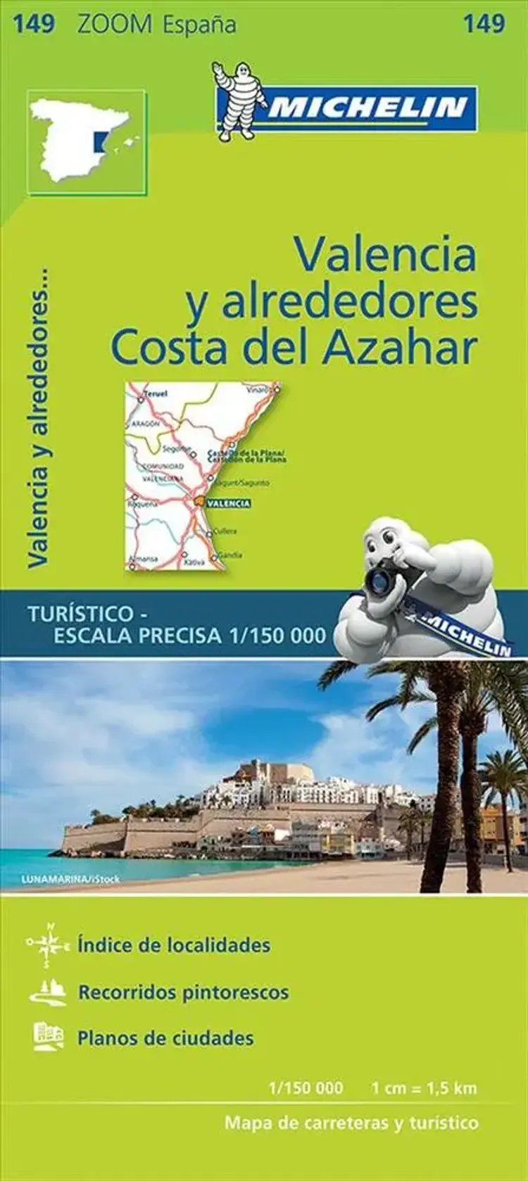 Valencia y alrededores, Costa del Azahar af Michelin
