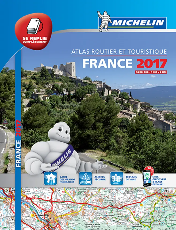Michelin Tourist & Motoring Atlas France 2017