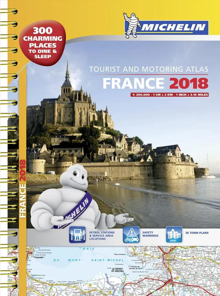 Michelin Tourist & Motoring Atlas France 2018 (FOLIO)