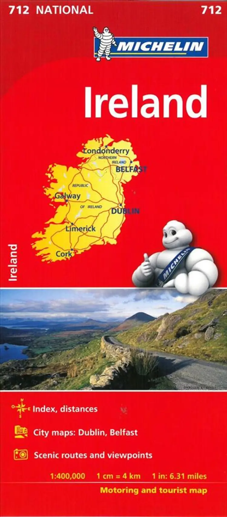 Ireland af Michelin