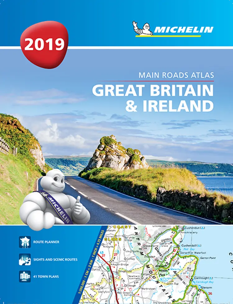 Michelin Tourist & Motoring Atlas Great Britain & Ireland 2019