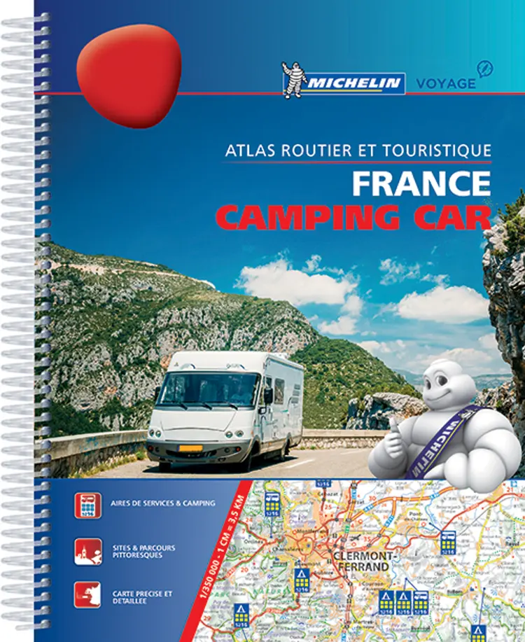 Michelin Camping Car Atlas France (A4) af Michelin
