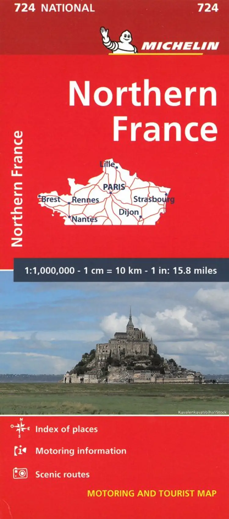 Northern France af Michelin