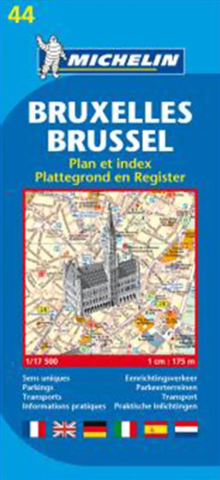 Bruxelles - Brussel af Michelin