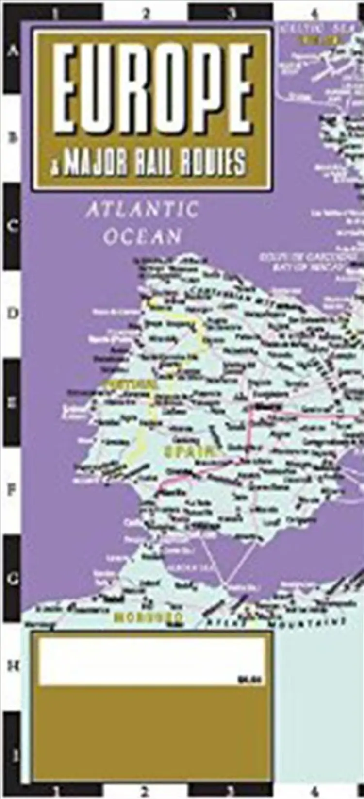 Europe & Major Rail Routes af Michelin
