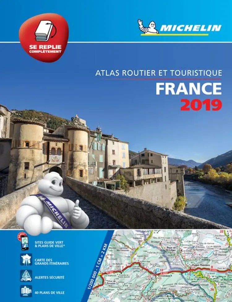 Michelin Tourist & Motoring Atlas France 2019 af Michelin