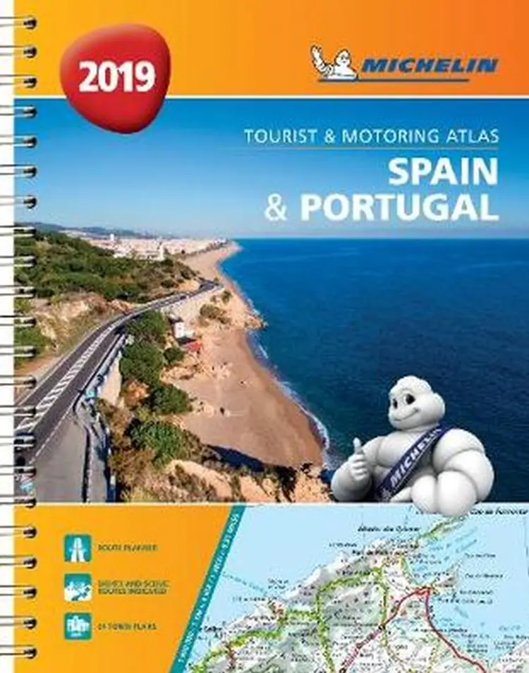 Michelin Tourist & Motoring Atlas Spain & Portugal 2019 af Michelin