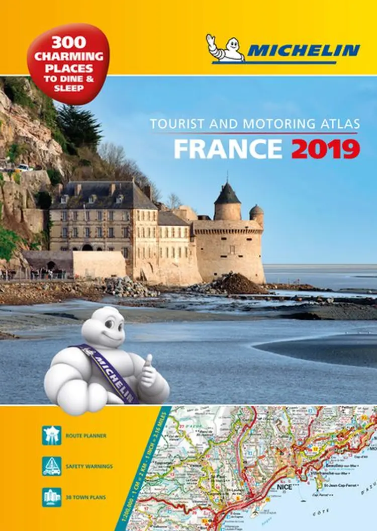 Michelin Tourist & Motoring Atlas France 2019 af Michelin