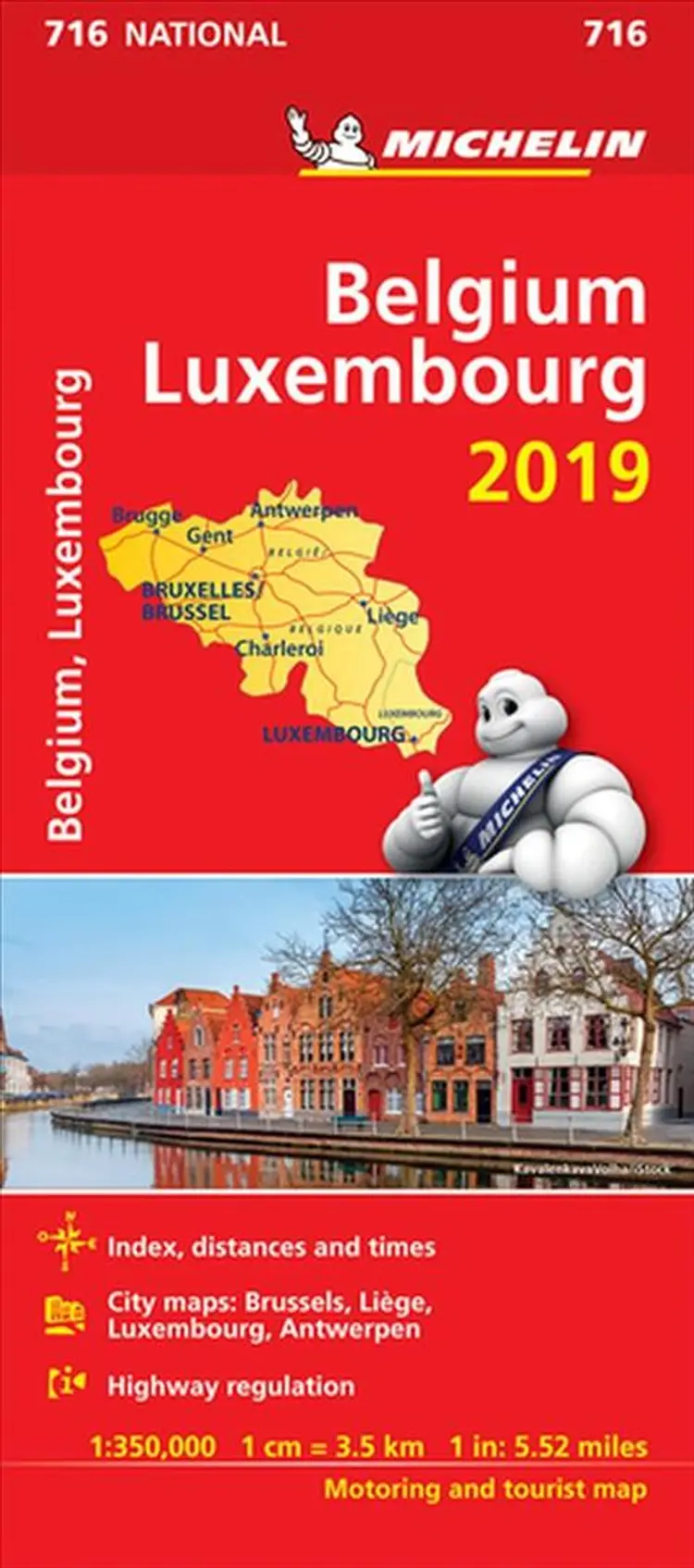 Belgium & Luxembourg 2019 af Michelin