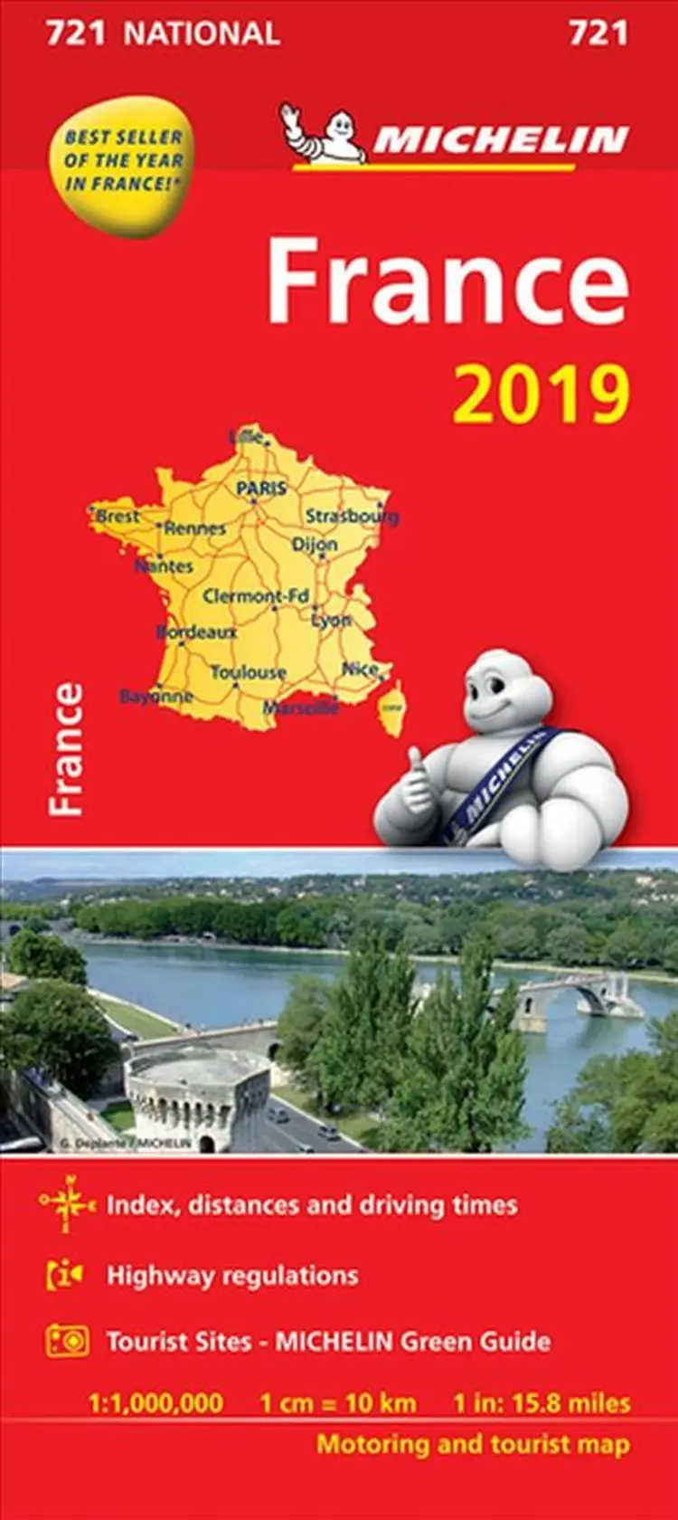 France 2019 af Michelin