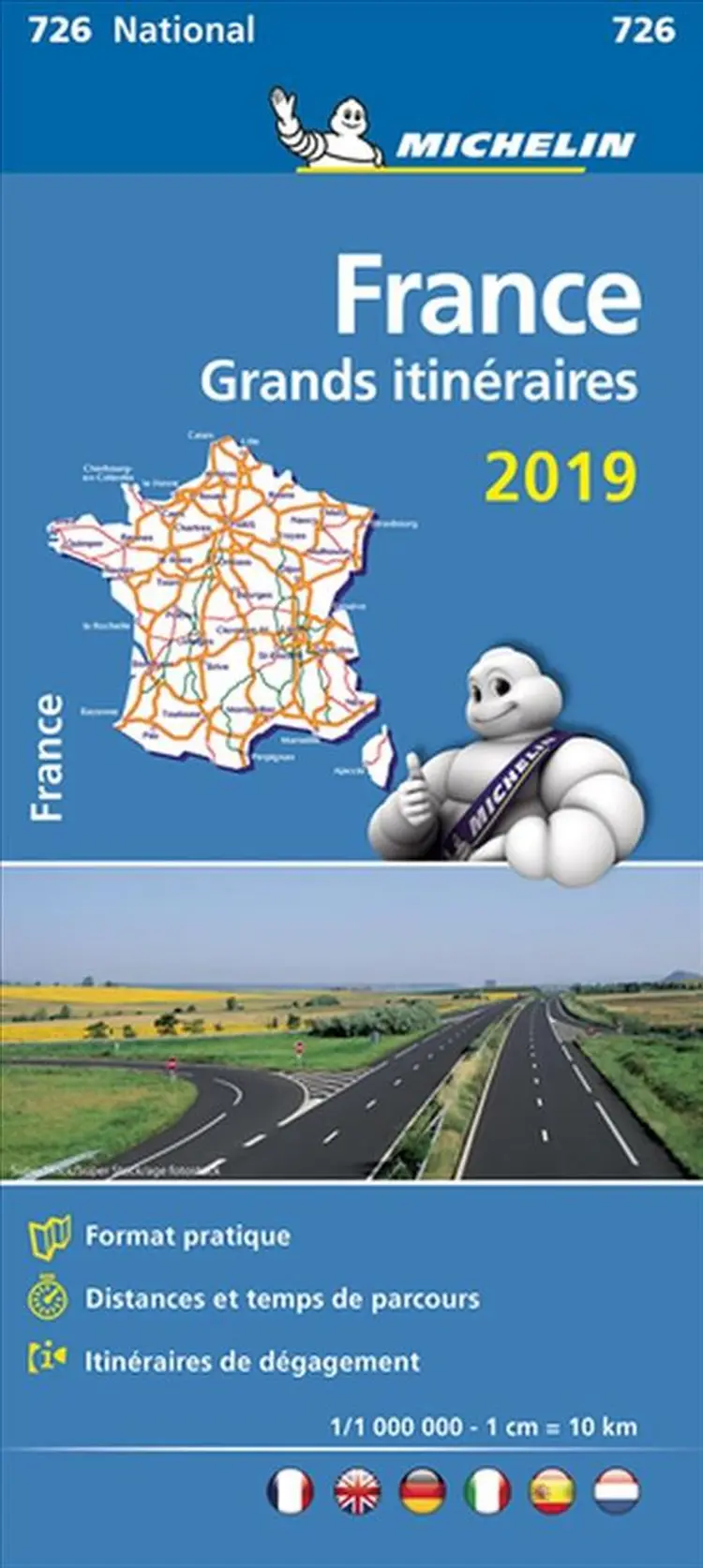 France Route Planning 2019 af Michelin