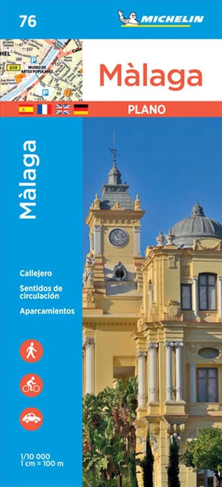Malaga - Michelin City Plan 76City Plans af Michelin