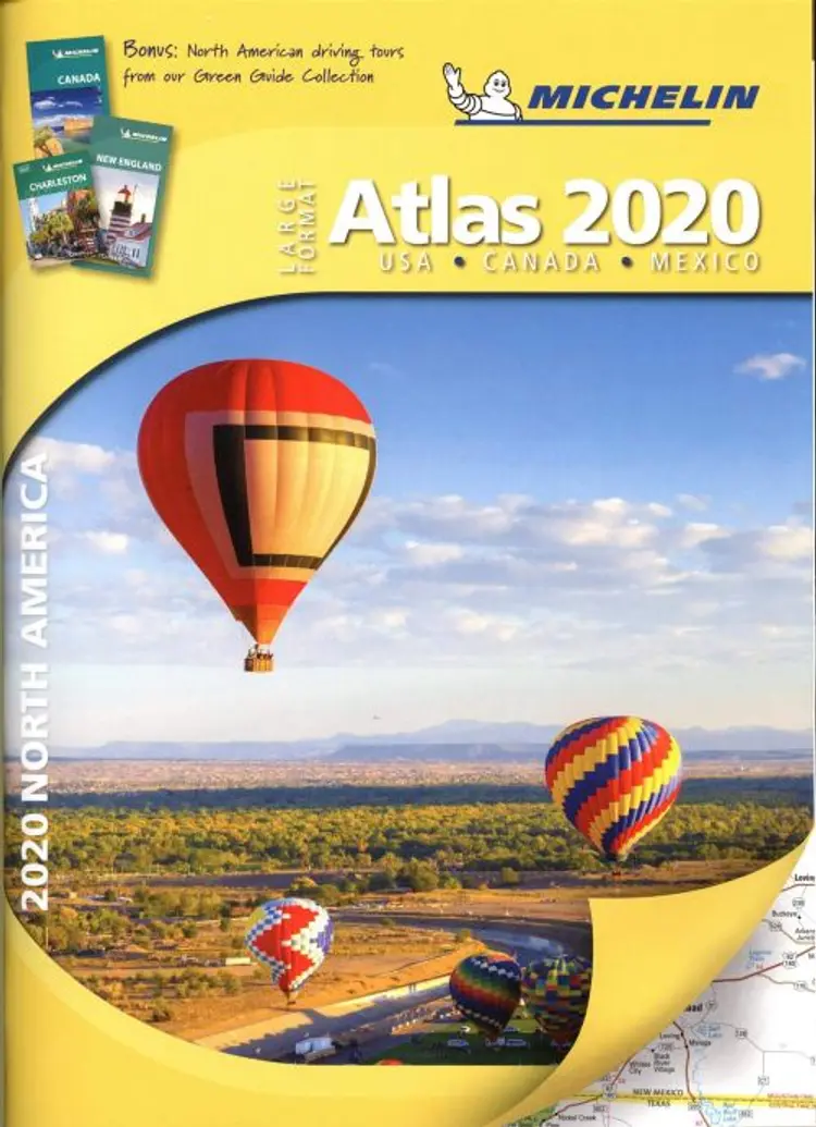 Michelin Large Format Atlas USA, Canada & Mexico 2020 af Michelin