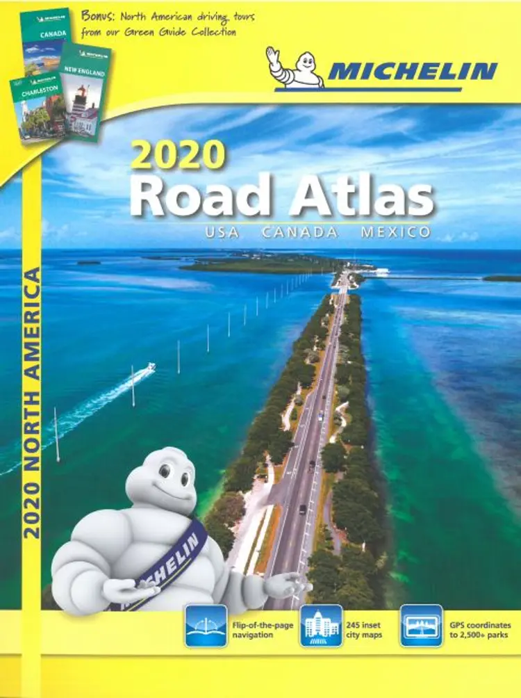 Michelin Road Atlas USA, Canada & Mexico 2020 af Michelin