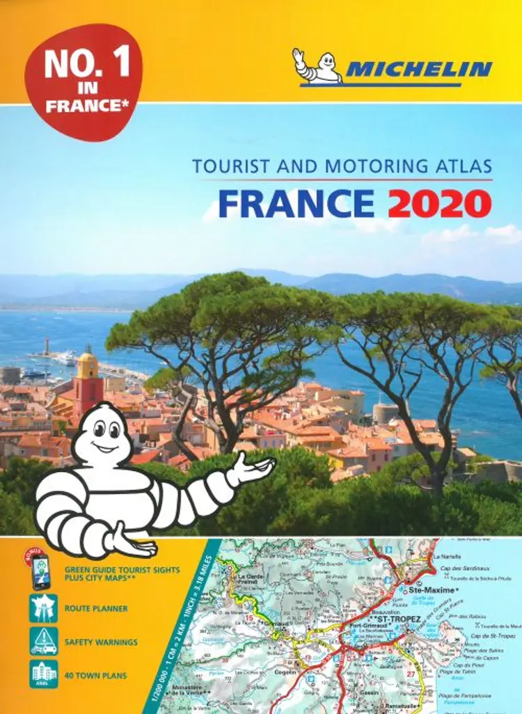 Michelin Tourist & Motoring Atlas France 2020 (A4) af Michelin