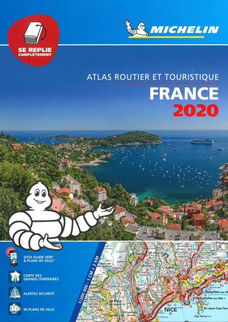 Michelin Tourist & Motoring Atlas France 2020 (Multiflex) af Michelin