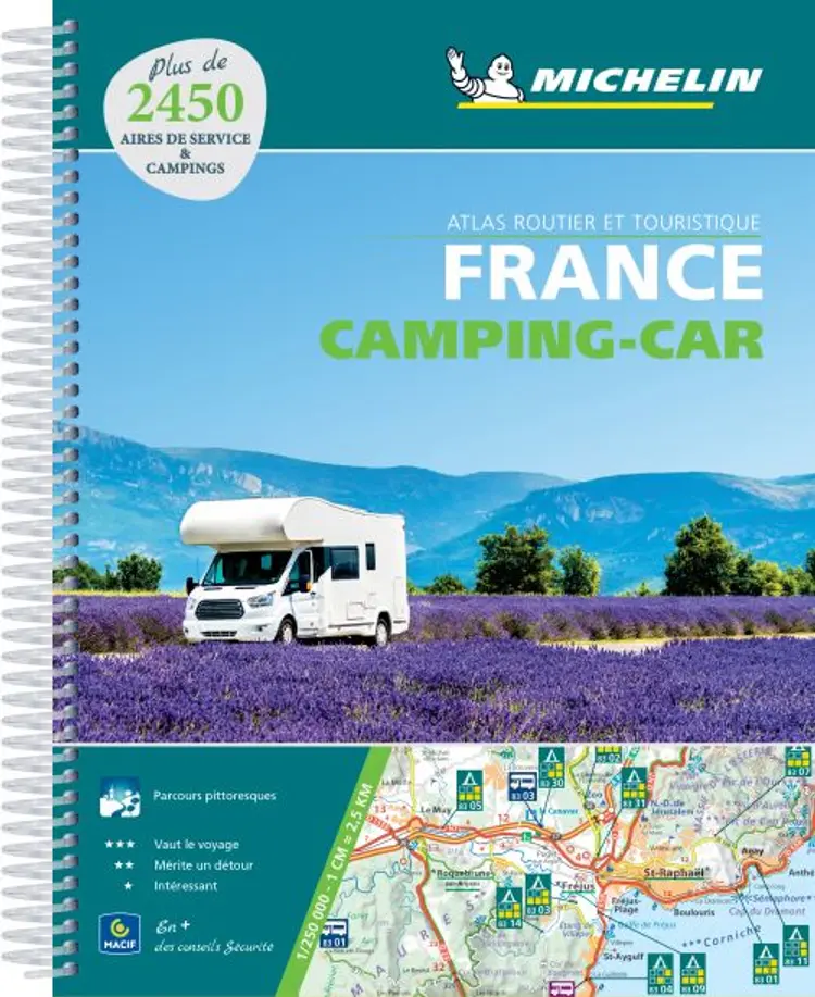 Michelin Camping Car Atlas France af Michelin