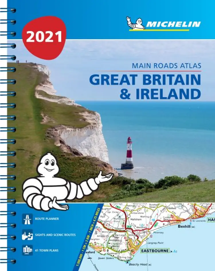 Michelin Tourist & Motoring Atlas Great Britain & Ireland 2021 af Michelin