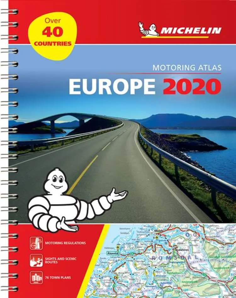 Michelin Motoring Atlas Europe 2020 af Michelin