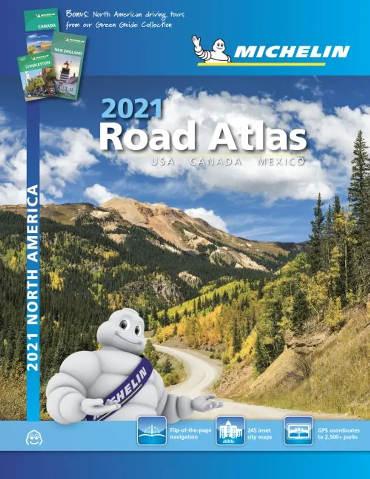 USA, Canada & Mexico, Michelin Road Atlas 2021 af Michelin