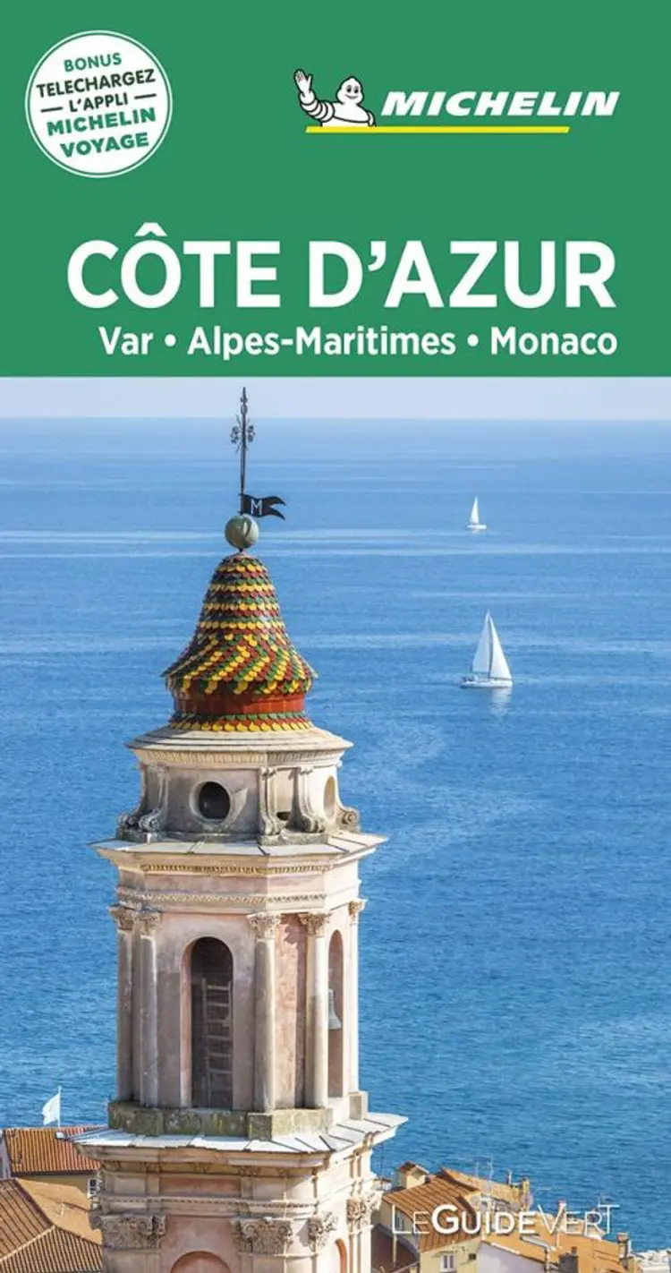 Cote d'Azur - Var, Alpes-Maritimes, Monaco af Michelin