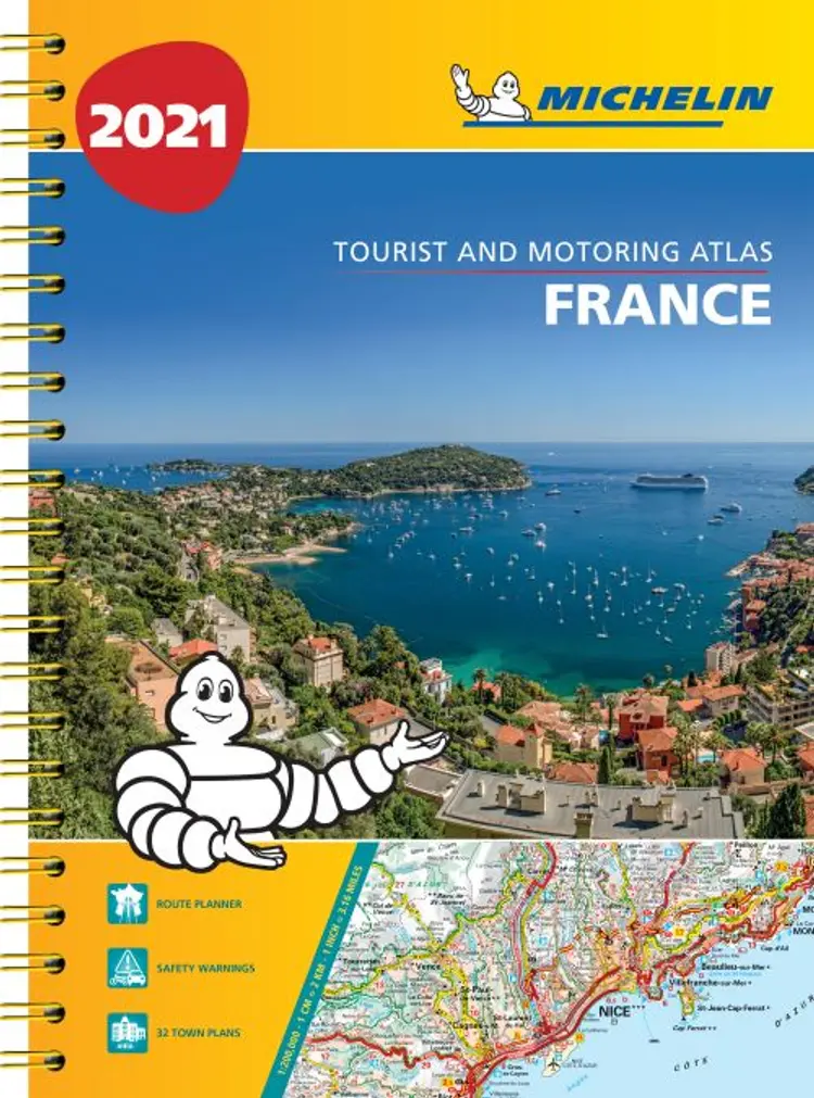 Michelin Tourist & Motoring Atlas France 2021 af Michelin