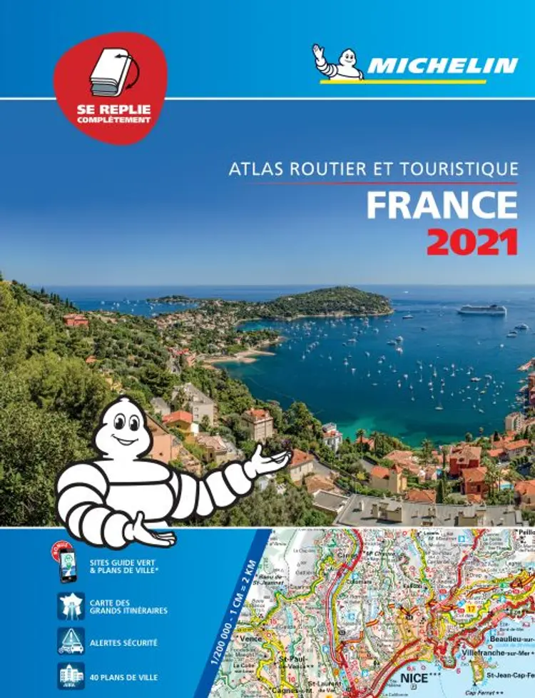 Michelin Tourist & Motoring Atlas France 2021 af Michelin