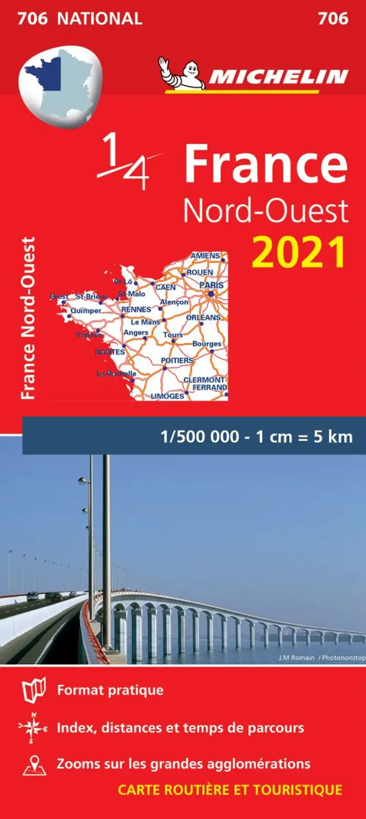 France Northwest 2021 af Michelin