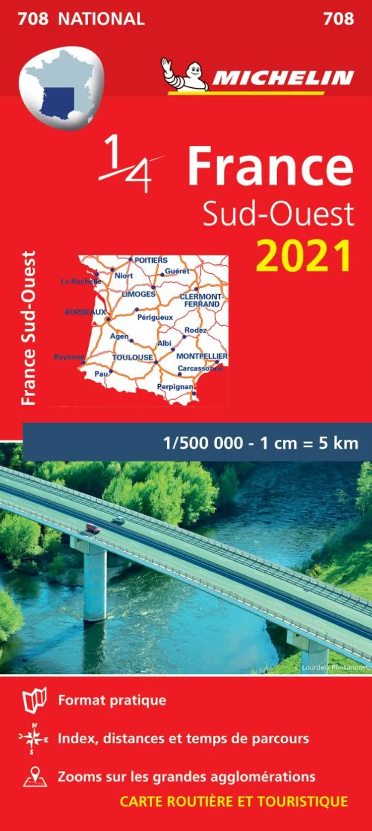France Southwest 2021 af Michelin