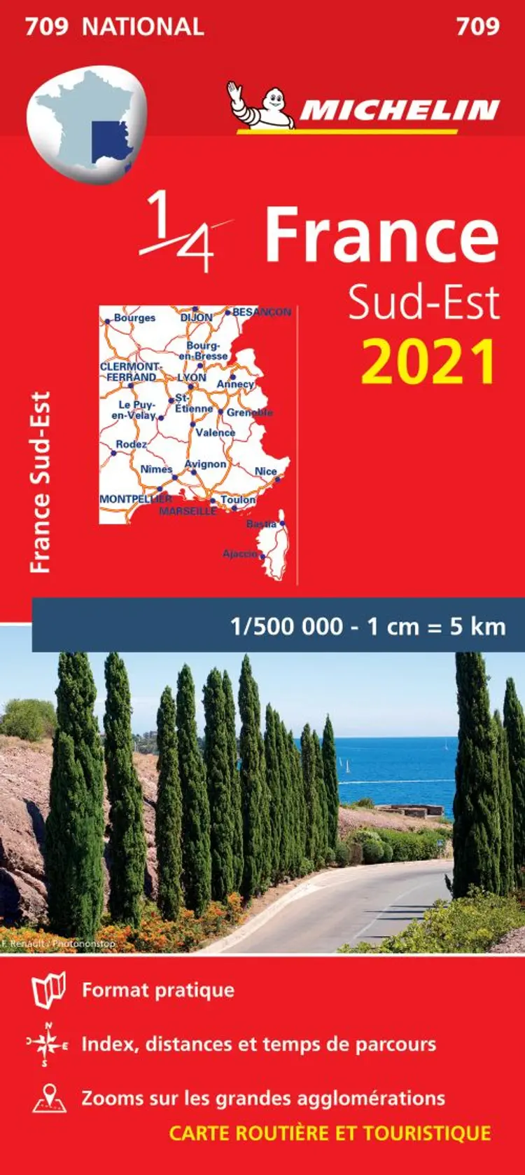 France Southeast 2021 af Michelin