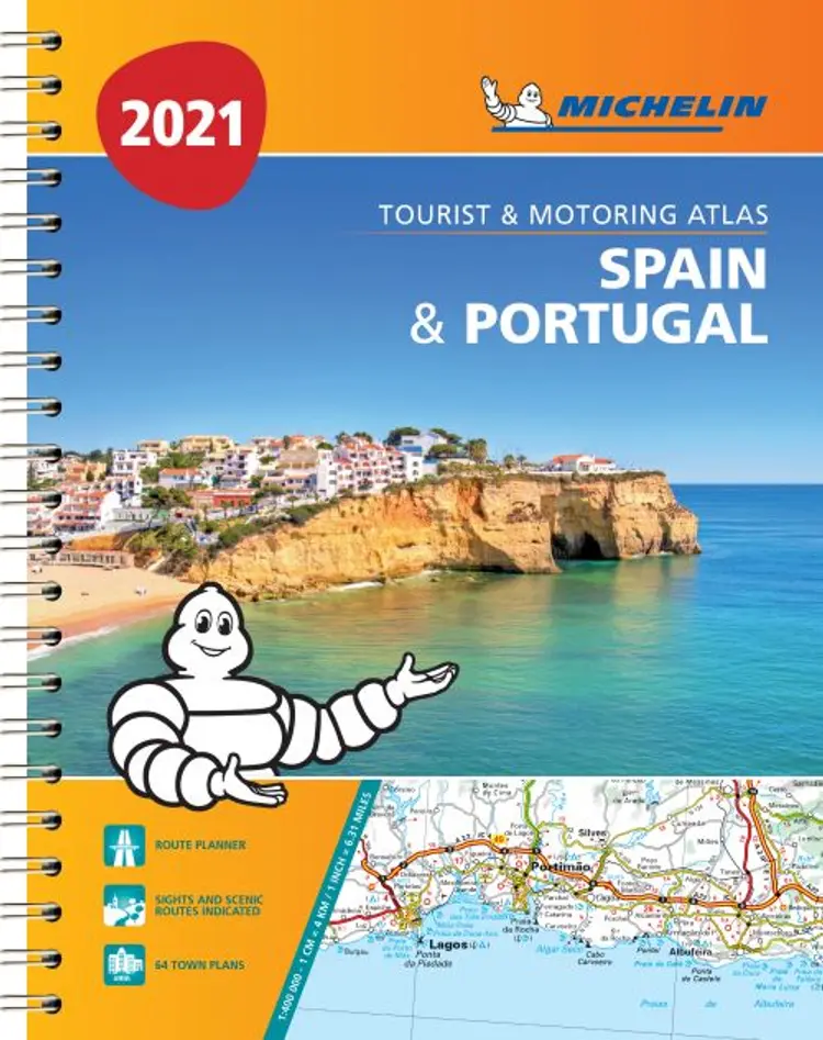 Michelin Tourist & Motoring Atlas Spain & Portugal af Michelin