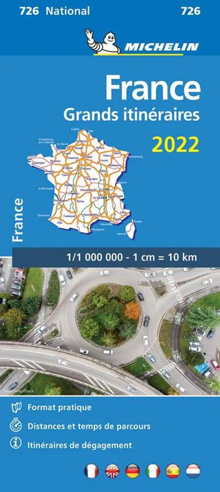 France Route Planning 2022 af Michelin