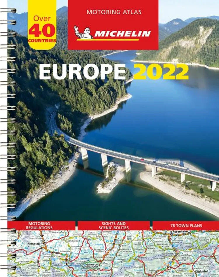Michelin Motoring Atlas Europe 2022 af Michelin