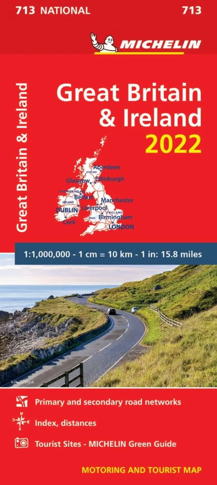 Great Britain & Ireland 2022 af Michelin