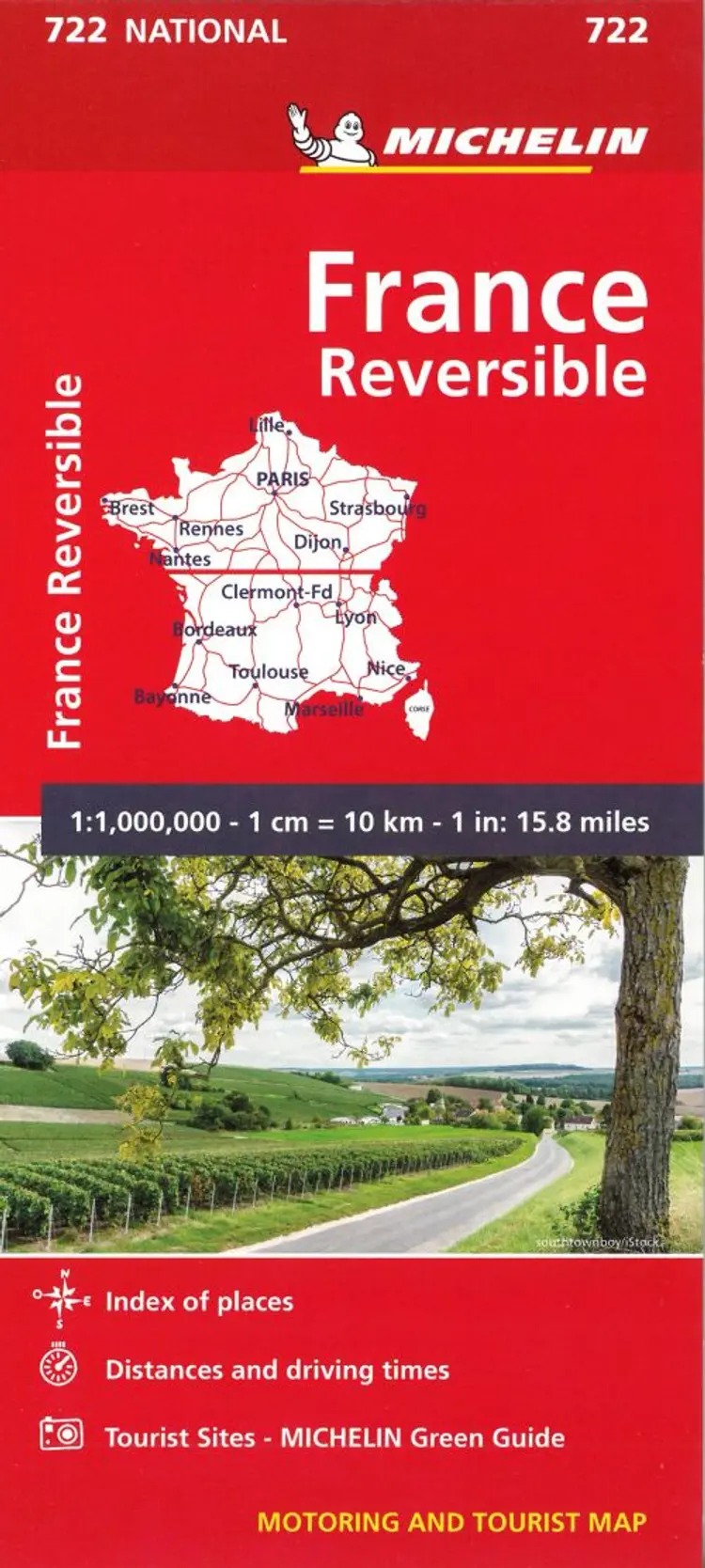 France 2022 (Reversible) af Michelin