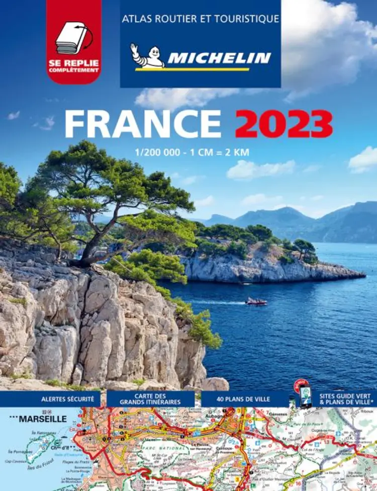 Michelin Tourist & Motoring Atlas France 2023 af Michelin