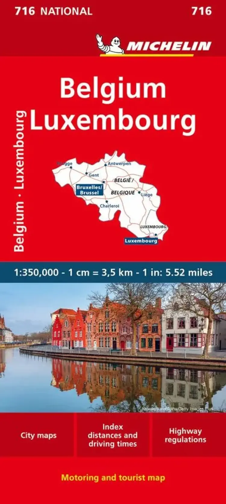 Belgium & Luxembourg af Michelin