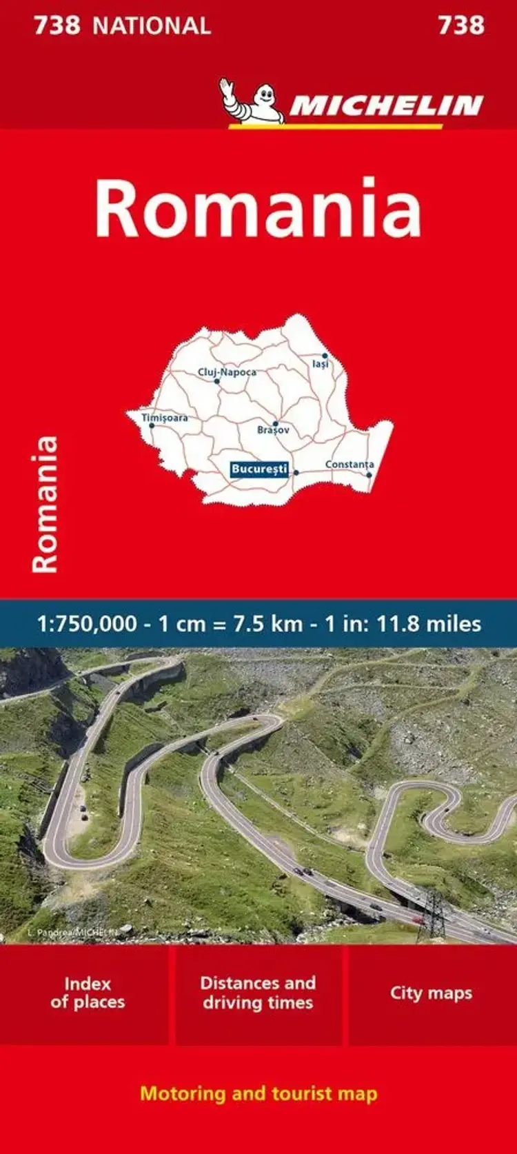 Romania af Michelin