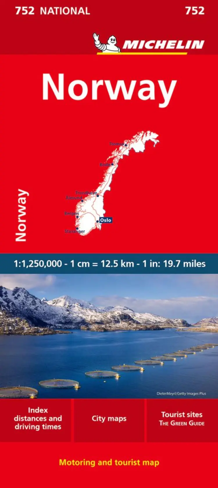 Norway - Michelin National Map 752 - Michelin af Michelin