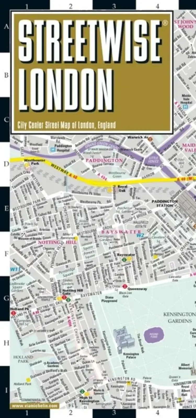 London Streetwise Map (Laminated) af Michelin