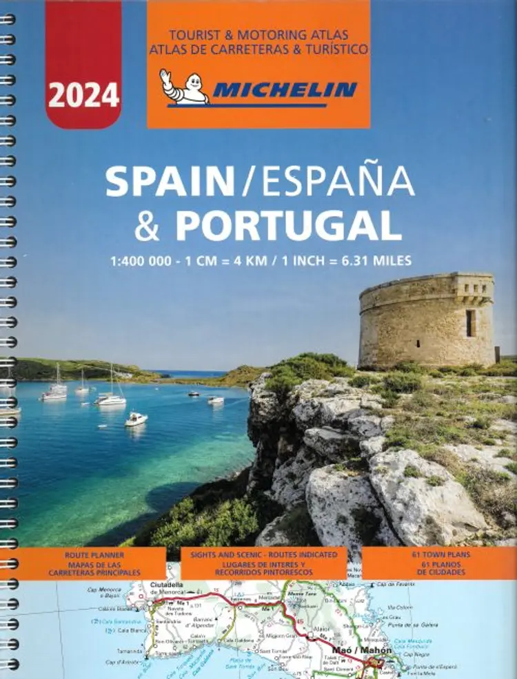 Spain & Portugal 2024, Michelin Tourist & Motoring Atlas - Michelin af Michelin